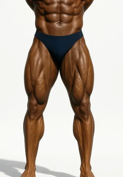 Spodenki Startowe Kulturystyka Classic Physique IFBB - Boki 5cm - Teta Sports