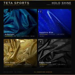 Holo Posing Shorts - Classic Physique - Regenbogen-Effekt - IFBB NPC Schnitt - Maßanfertigung - Teta Sports - 5