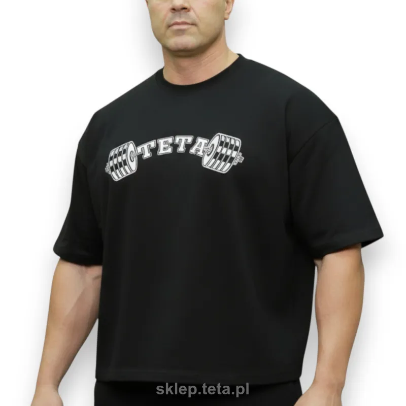 T-Shirt Oversize na Siłownię Rag Top TETA | TETA SPORTS Polska