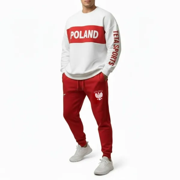 POLAND TEAM Bluza Oversize (3 Gramatury)