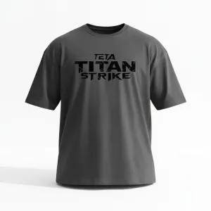 T-Shirt Oversize Męski- TETA TITAN STRIKE Coton Heavy - 3