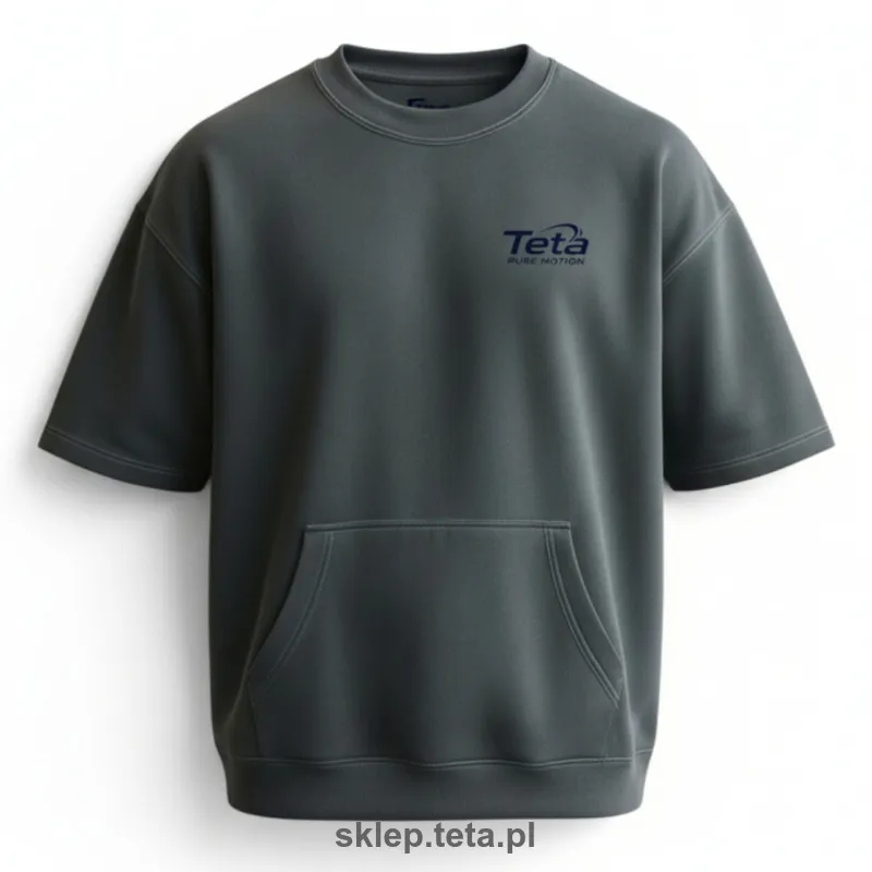 Oversize'owa Bluza Rag Top Teta Sports z Kieszenią – Idealna na Siłownię i Codzienne Stylizacje