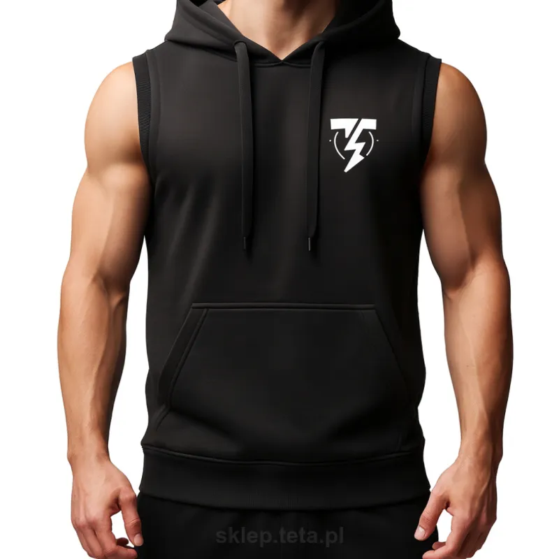 Bluza bez rękawów z kapturem TETA SPORTS