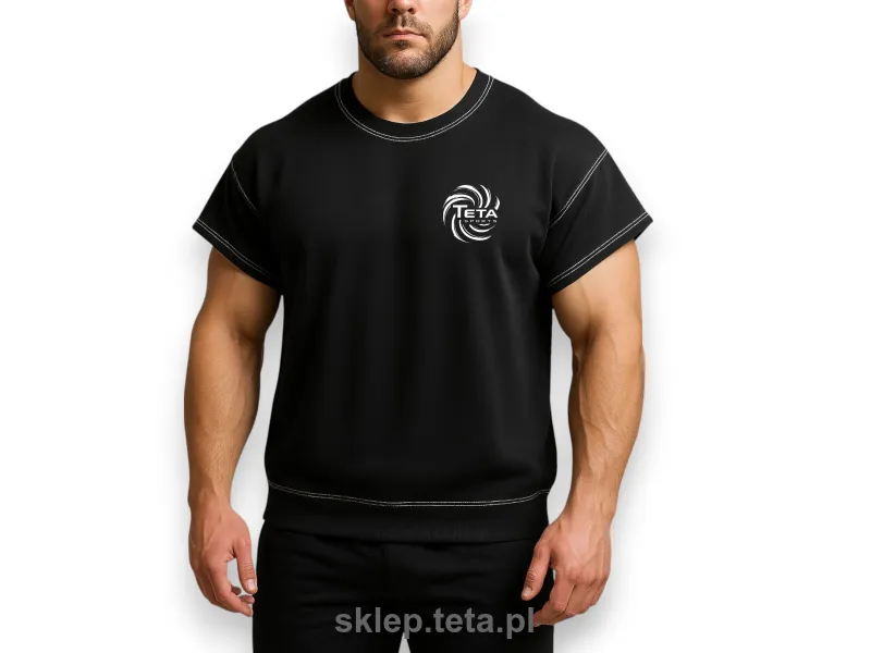 Oversize’owa koszulka treningowa  dla tych, którzy wiedzą, ile waży sztanga