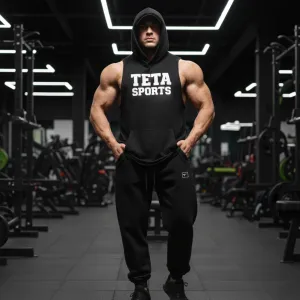 Bluza sportowa bez rękawów z kapturem TETA SPORTS - 2