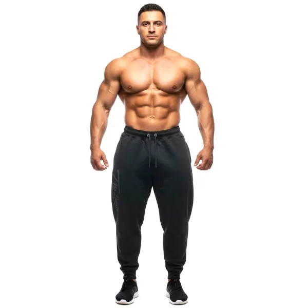 Męskie spodnie dresowe NO LIMITS – 3 grubości bawełny, z logo lub bez, TETA SPORTS (24 kolory)