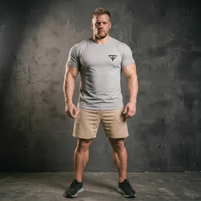 Koszulka, która podkreśla sylwetkę – Męska Koszulka Skin-Fit TETA