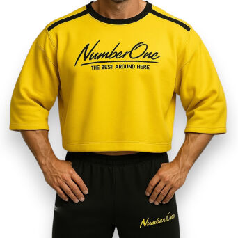 RAG TOP TETA SPORTS – NumberOne Edition | Treningowy krój z małym logo T-No Limits z tyłu