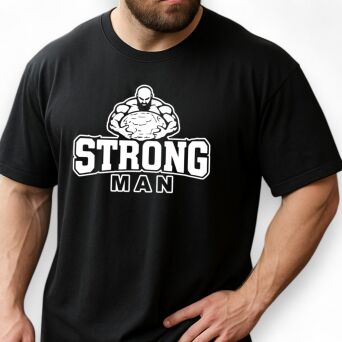 Oversize'owy rag top STRONGMAN – klasyka siłowni lat 90. | TETA SPORTS