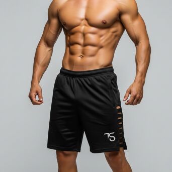 Drop No.1 od TETA SPORTS – Oversize Shorts z bocznymi gumkami
