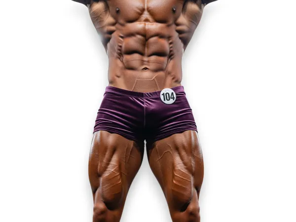 KULTURYSTYCZNE SPODENKI STARTOWE  LYCRA WELUROWA