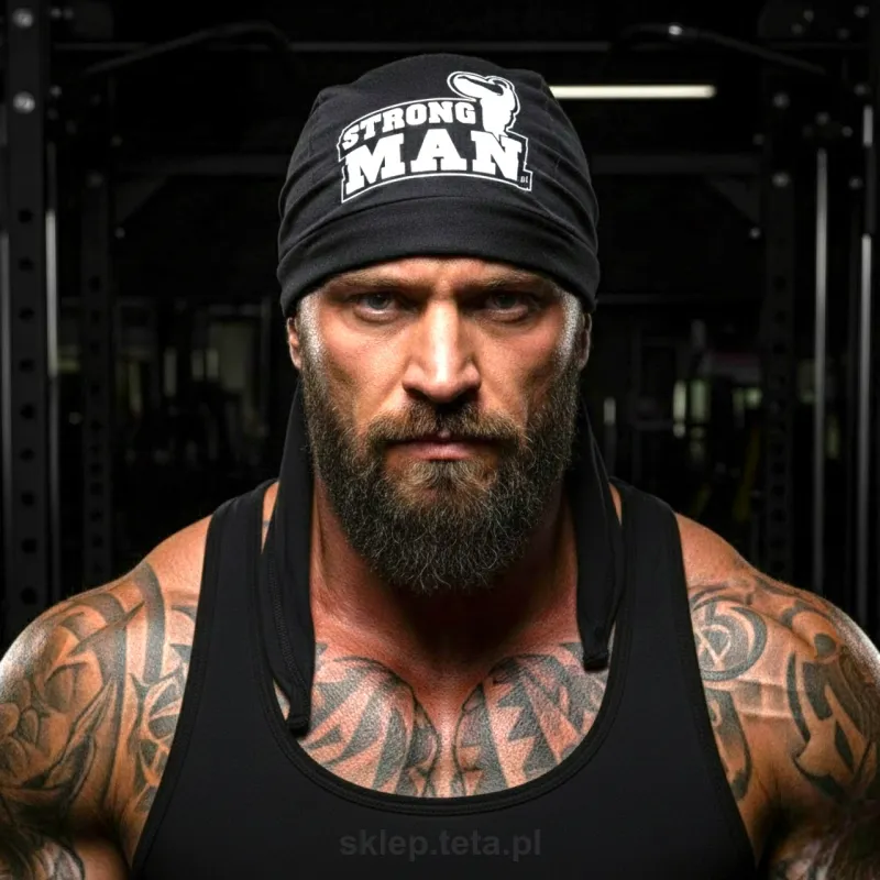 Bandana Strongman TETA SPORTS - Klasyczna Bawełniana