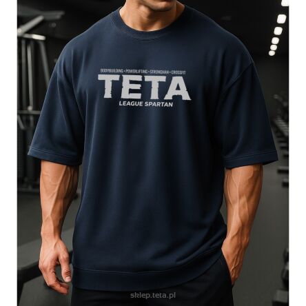 Bluza sportowa oversize z rozcięciami – Teta Sports 2025