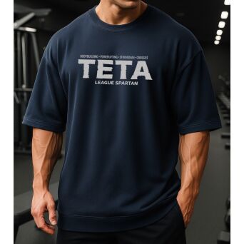 Bluza sportowa oversize z rozcięciami – Teta Sports 2025