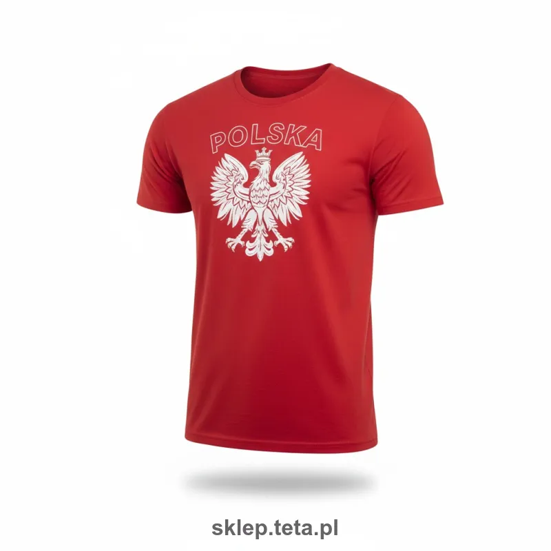 T-SHIRT Z ORŁEM i POLSKA