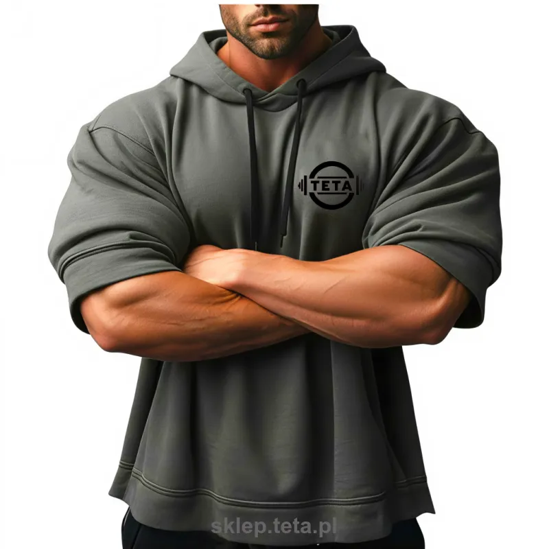 Bluza oversize z kapturem TETA SPORTS