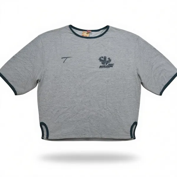 Rag Top BODYBUILDING GREY – oldschool