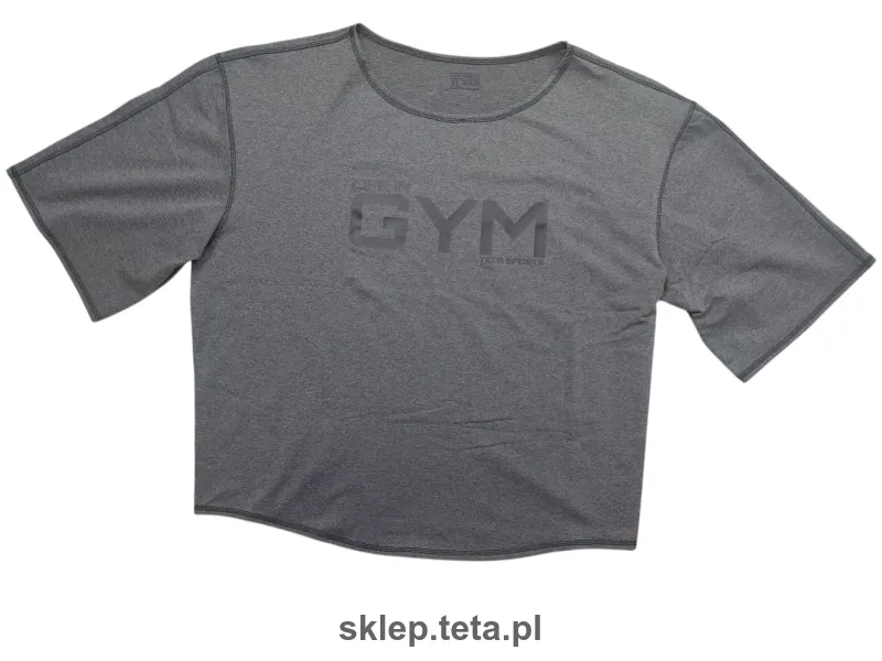 Rag Top LIFE IN GYM – grafitowy