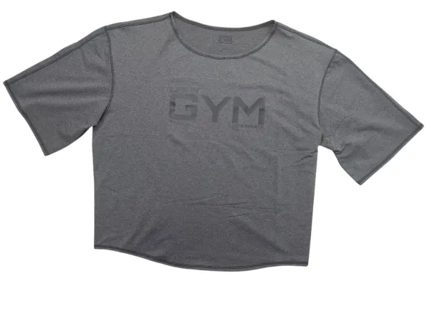 Rag Top LIFE IN GYM – grafitowy