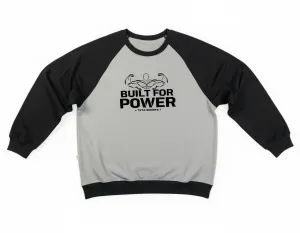 BUILT FOR POWER TETA SPORTS Bluza Raglan Dresówka 240g/250g/310g - 3 Gramatury | 24 Kolory - 6