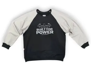BUILT FOR POWER TETA SPORTS Bluza Raglan Dresówka 240g/250g/310g - 3 Gramatury | 24 Kolory - 3