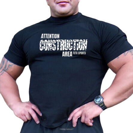 T-SHIRT ATTENTION CONSTRUCTION