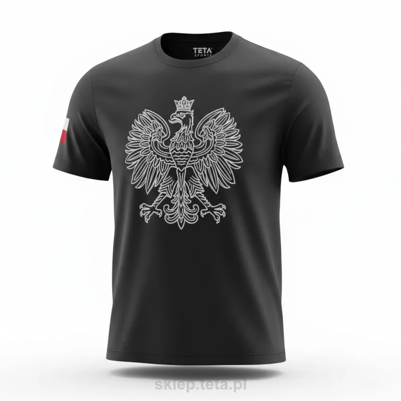 T-SHIRT Z ORŁEM i POLSKA