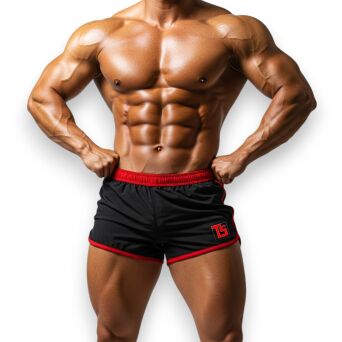 Bodybuilding Muscle Model Trunks – Premium Lycra Posing Shorts