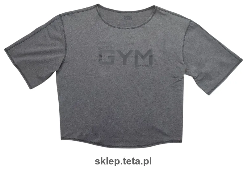 Rag Top LIFE IN GYM – grafitowy