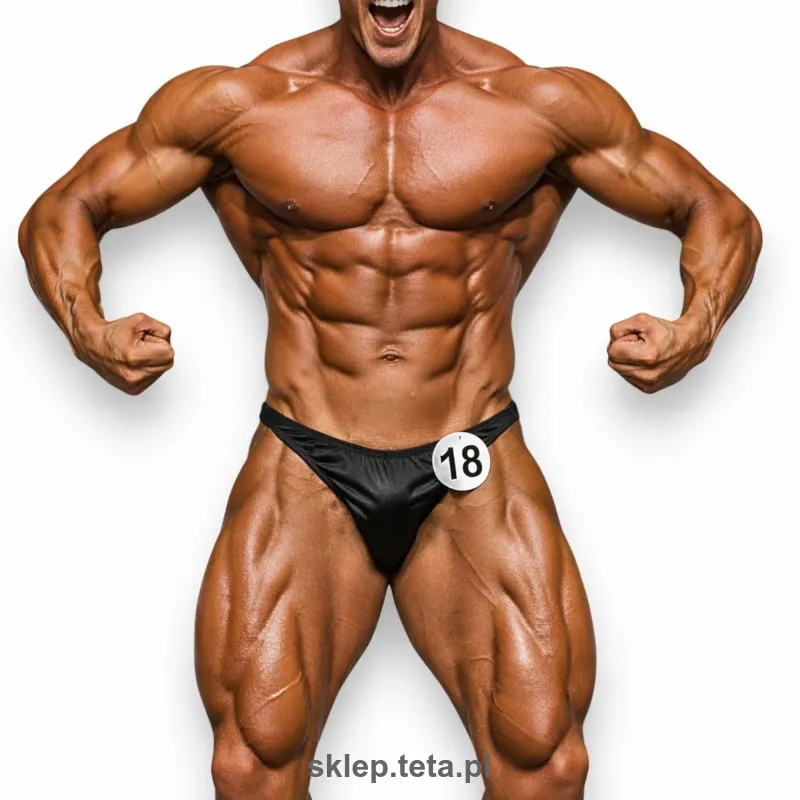 Classic Physique Spodenki Startowe z Lekkim Połyskiem – IFBB NPC Pro Cut