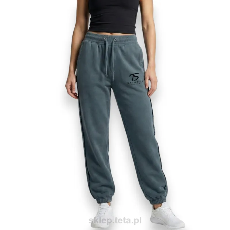 Spodnie dresowe oversize z surowymi szwami – TETA SPORTS