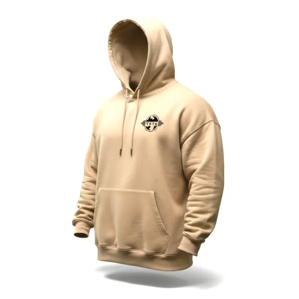 Hoodie Oversize TETA SPORTS Dresówka Bawełniana 98% - Bluza z Kapturem Heavy Cotton