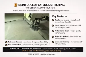 Oversize Crop Top mit Kapuze und dekorativem Stich – TETA SPORTS, erhältlich in verschiedenen Farben - 7