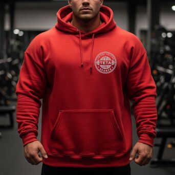 Bluza męska TETA HeavyFlex™ "Energia i Przestrzeń" - Oversize Hoodie