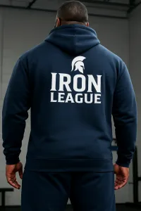 Bluza z kapturem IRON LEAGUE – siła w prostocie - 2
