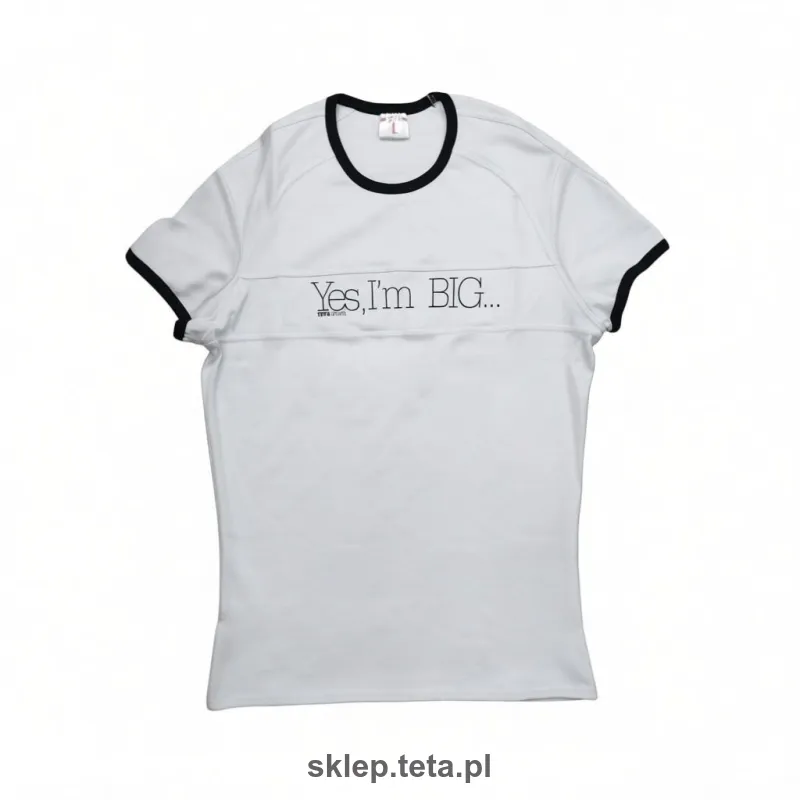 Koszulka Yes, I’m BIG – bawełna z lycrą