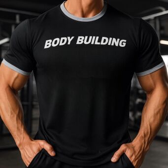 Klasyczna koszulka Body Building – podkreśla efekty Twojego treningu