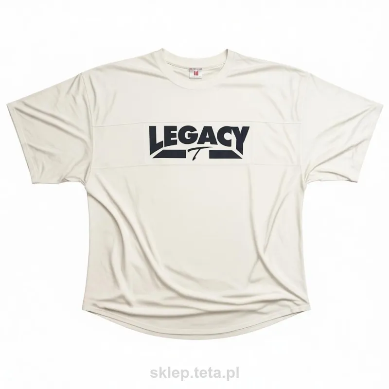 Koszulka TETA LEGACY – biała oversize