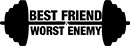 Logo 20D - Best Friend Worst Enemy (22cm),Logo 20M - Best Friend Worst Enemy (8cm)